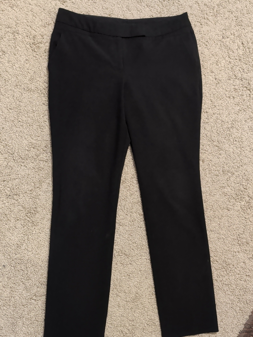 Worthington Black Straight Leg Ponte Pants